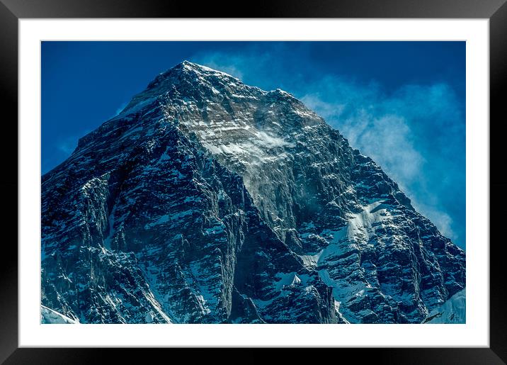 Top of the World Framed Mounted Print by Paul Andrews