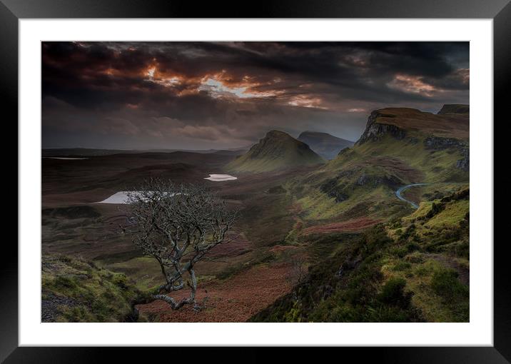 The Quiraing 4 Framed Mounted Print by Paul Andrews