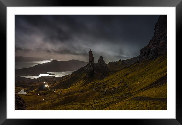 The Old Man of Storr Framed Mounted Print by Paul Andrews