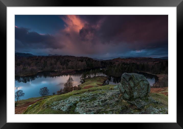 Tarn Hows Framed Mounted Print by Paul Andrews