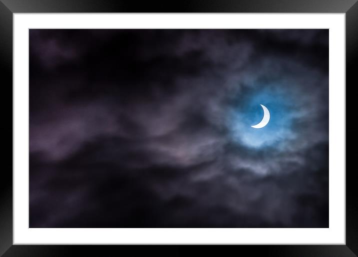 Solar Eclipse 2 Framed Mounted Print by Paul Andrews