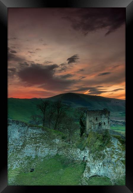 Peveril Castle 2 Framed Print by Paul Andrews