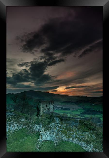 Peveril Castle 3 Framed Print by Paul Andrews