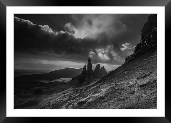 The Old Man of Storr  Framed Mounted Print by Paul Andrews