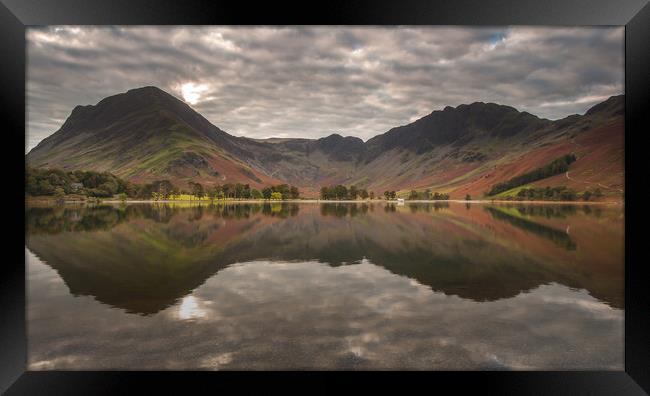 Fleetwith Pike and Haystacks Framed Print by Paul Andrews