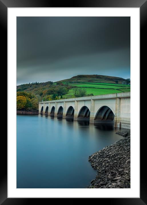 Ashopton Viaduct Framed Mounted Print by Paul Andrews
