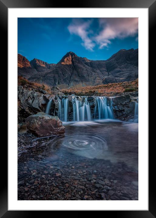 Fairy Pools Isle of Skye Framed Mounted Print by Paul Andrews