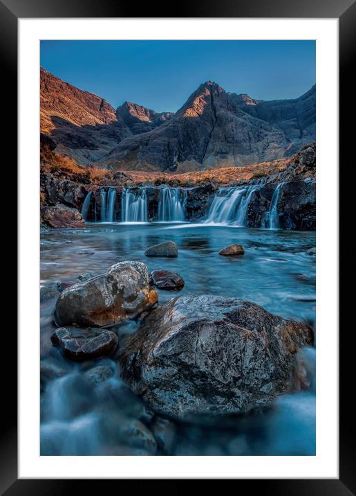 The Fairy Pools #2 Framed Mounted Print by Paul Andrews