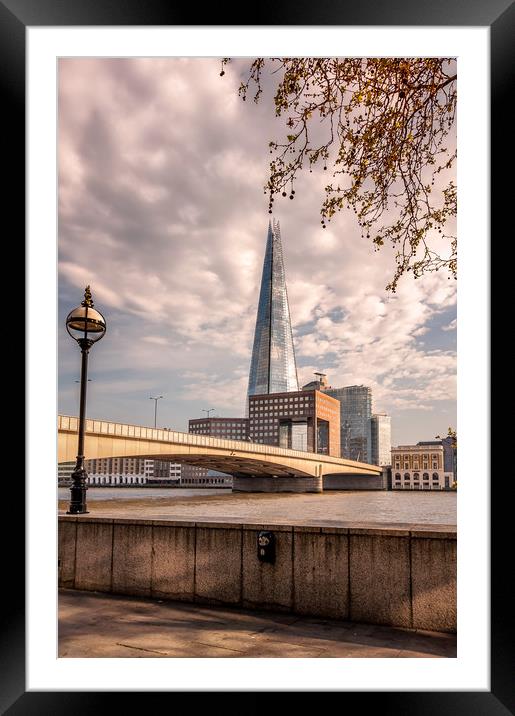 The Shard #7 Framed Mounted Print by Paul Andrews
