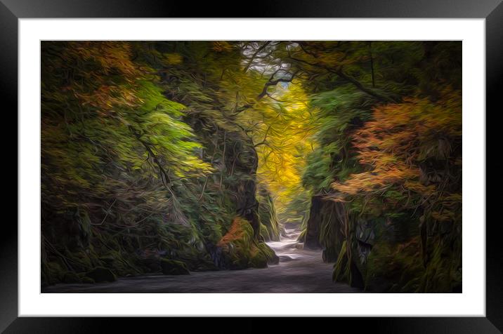 The Fairy Glen #3 Framed Mounted Print by Paul Andrews