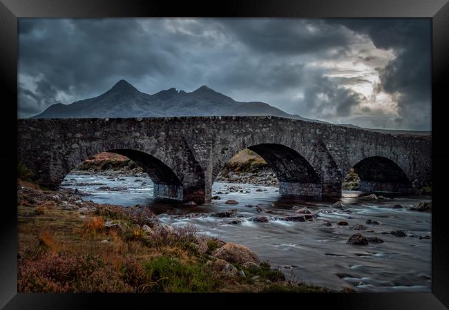 Sligachan Bridge Framed Print by Paul Andrews