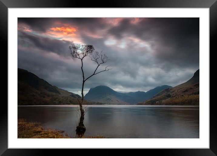 Buttermere Dawn Framed Mounted Print by Paul Andrews