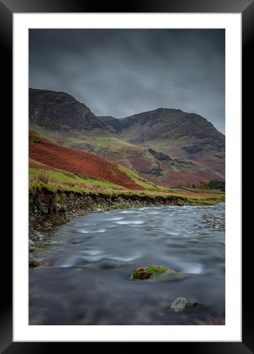 Gatesgarthdale Beck #2 Framed Mounted Print by Paul Andrews