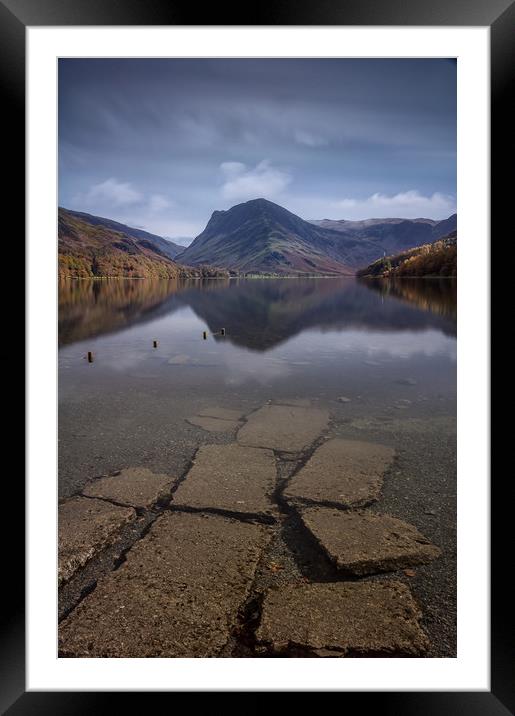 Fleetwith Pike Framed Mounted Print by Paul Andrews