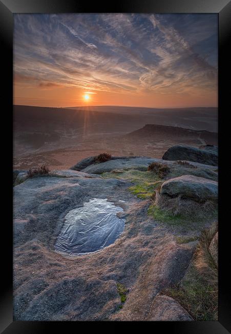 Carl Wark Sunrise Framed Print by Paul Andrews