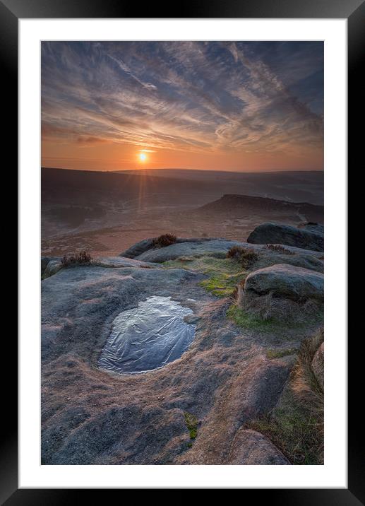 Carl Wark Sunrise Framed Mounted Print by Paul Andrews