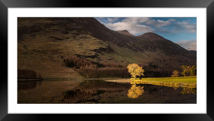 Buttermere Sentinel #2 Framed Mounted Print by Paul Andrews