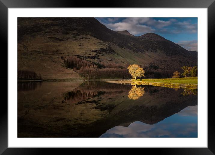 Buttermere Sentinel Framed Mounted Print by Paul Andrews