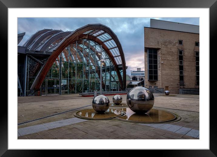 Millenium Square Framed Mounted Print by Paul Andrews