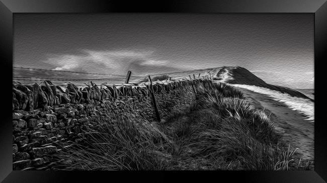 Rushup Edge Framed Print by Paul Andrews