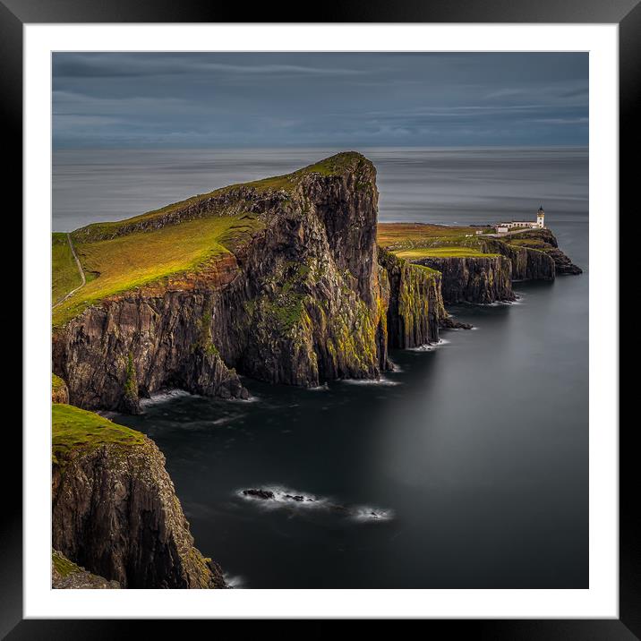 Neist Point Lighthouse Framed Mounted Print by Paul Andrews