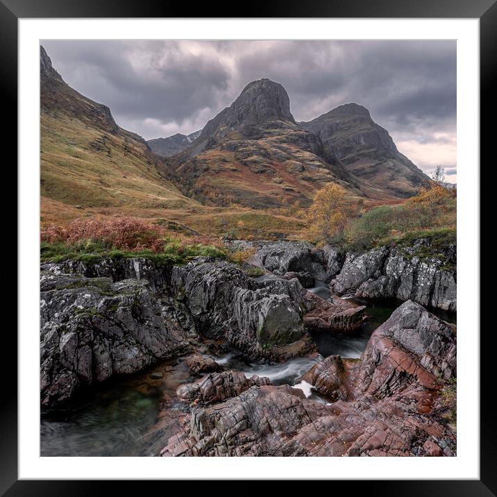 The Sisters of Glencoe Framed Mounted Print by Paul Andrews