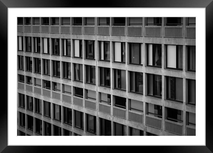 Park Hill Streets in the Sky #25 Framed Mounted Print by Paul Andrews