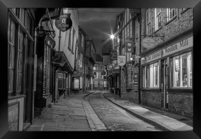 The Shambles Framed Print by Phil Dutton