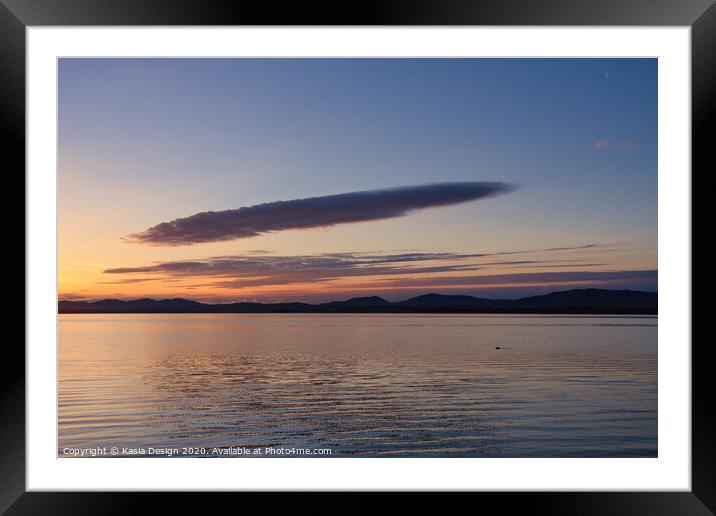 Sunrise Over Islay Framed Mounted Print by Kasia Design