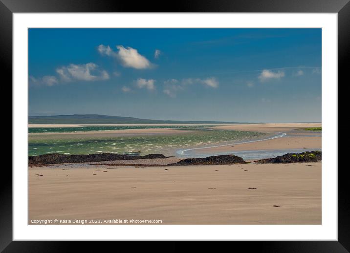 Loch Gruinart, Islay, Scotland Framed Mounted Print by Kasia Design