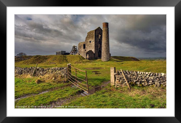 Magpie Mine Framed Mounted Print by Chris Drabble