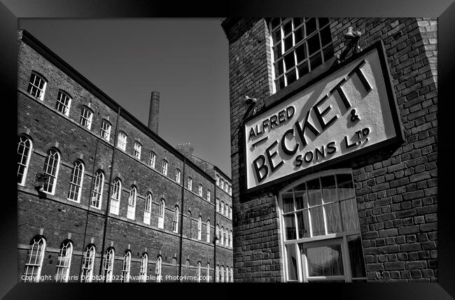 Becket & Sons, Sheffield Framed Print by Chris Drabble
