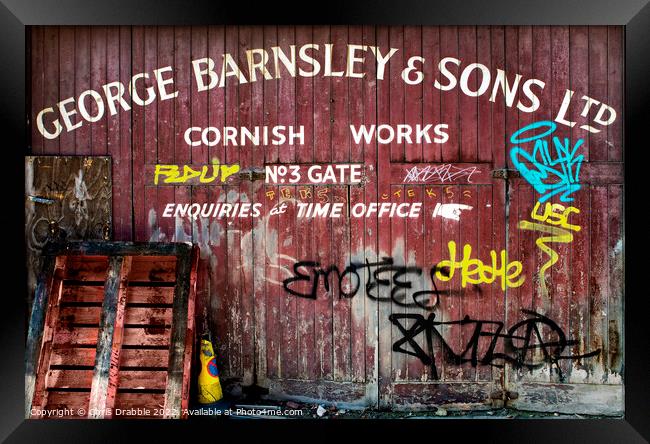 George Barnsley & Sons, Sheffield Framed Print by Chris Drabble