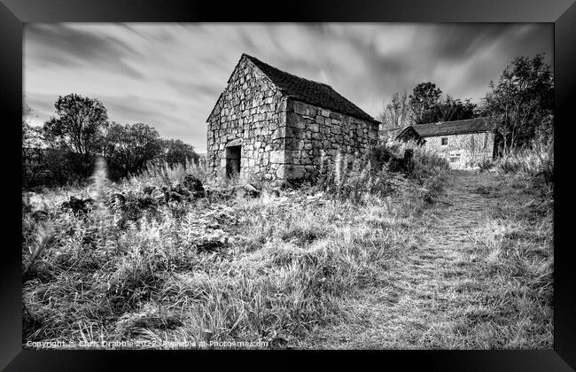Abandoned Farm, Harborough Rocks Framed Print by Chris Drabble