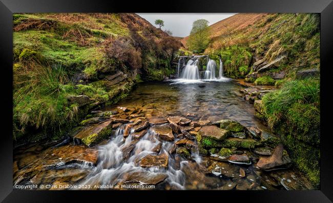 Fairbrook in Spring Framed Print by Chris Drabble