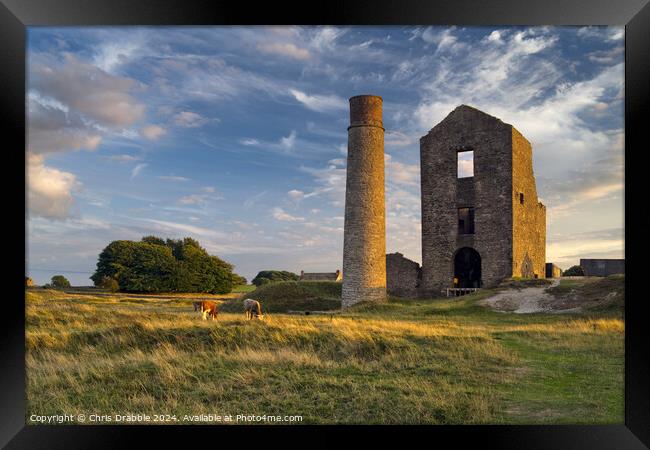 The Magpie Mine Framed Print by Chris Drabble