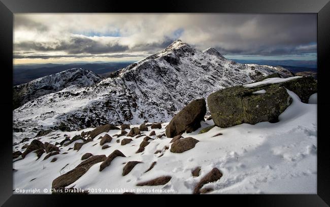 Ben Cruachan from Drochaid Ghlas Framed Print by Chris Drabble