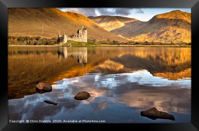 Kilchurn Castle Framed Print by Chris Drabble