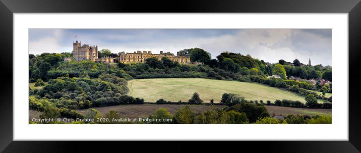 Bolsover Castle, England                           Framed Mounted Print by Chris Drabble