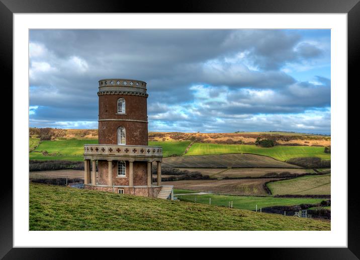 Clavell Tower  Framed Mounted Print by Bob Barnes