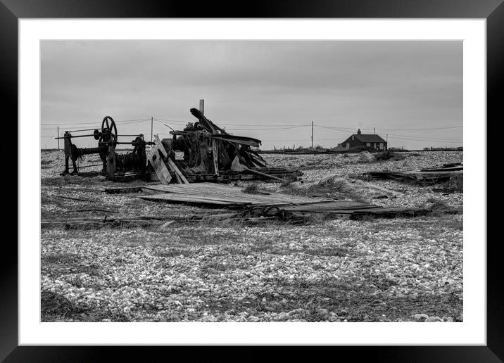 Industrial Ruins  Framed Mounted Print by Jessica Leader