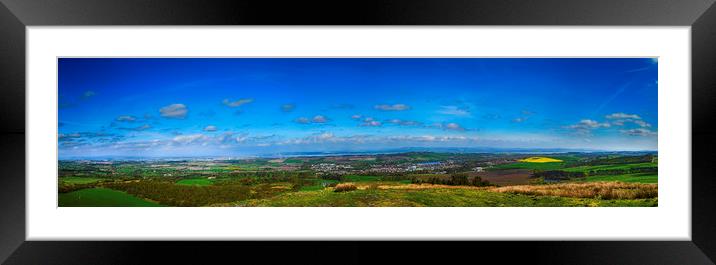 Atop West Lothian Framed Mounted Print by Thomas Richardson