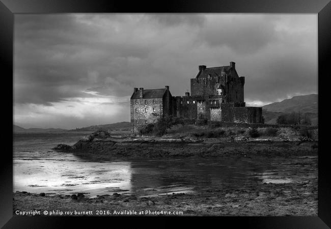 Eilean Donan Castle,Scotland Framed Print by Philip Roy Burnett