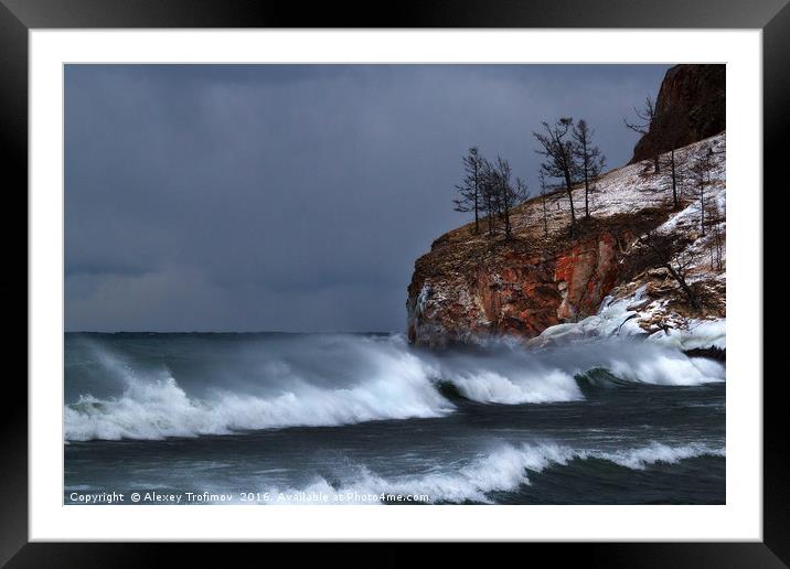 Ideal storm Framed Mounted Print by Alexey Trofimov