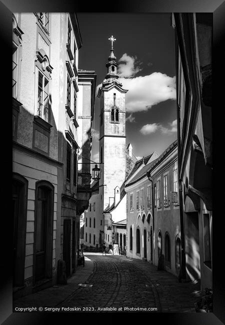Steyr - a town in Austria. Framed Print by Sergey Fedoskin