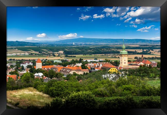 Small town Retz. Framed Print by Sergey Fedoskin