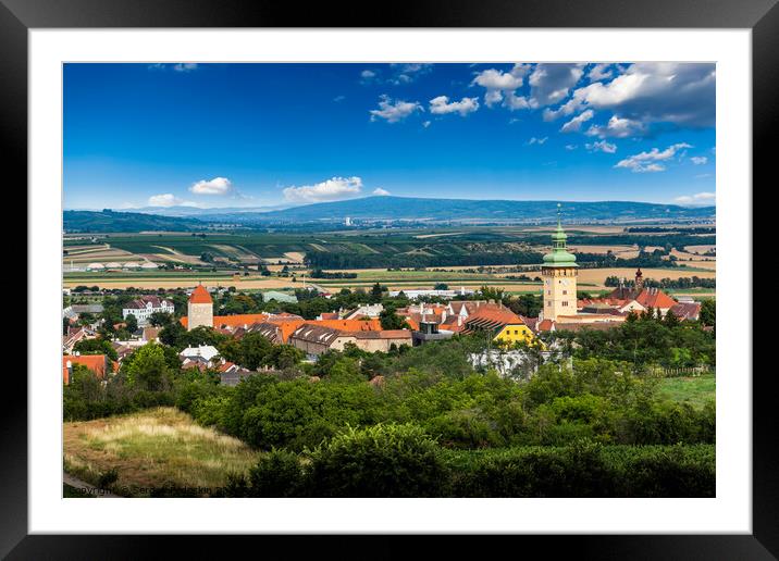 Small town Retz. Framed Mounted Print by Sergey Fedoskin