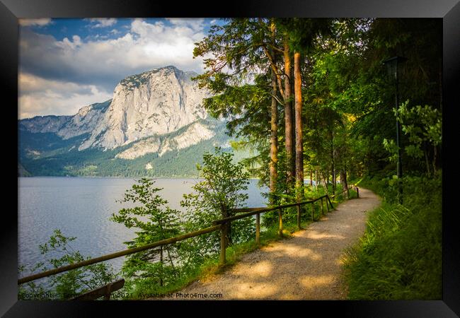 Altausseer lake. Austria. Framed Print by Sergey Fedoskin