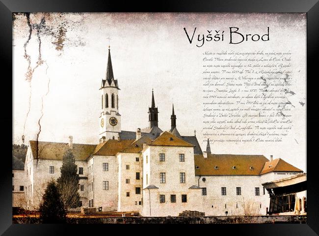 Vyssi Brod, Czech Republic. Framed Print by Sergey Fedoskin