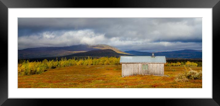 Lonely house Framed Mounted Print by Hamperium Photography
